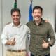 Arnaldinho de bigode, e Ricardo com as barbas de molho... Foto: reprodução Facebook