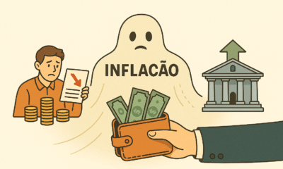 A inflação corrói silenciosamente o valor do seu dinheiro. Por isso, proteger-se é questão de estratégia, não de sorte. Fonte: Arquivo Pessoal