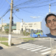 Bernardo, de 19 anos, está internado em estado grave após ser atingido por carro enquanto atravessava de patinete na Rodovia do Sol