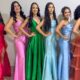 Candidatas que disputaram o título de Miss Universe Colatina 2025 na final realizada no Shopping Moda Brasil