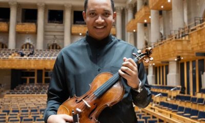 Violinista da Camerata Sesi/ES, Danyel Ignacio, é selecionado para academia internacional na Alemanha e leva a música erudita brasileira a novos palcos. Foto: Divulgação