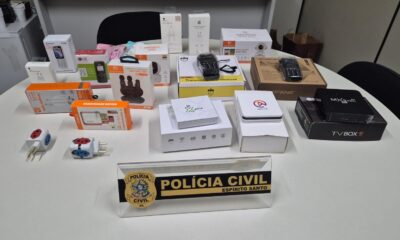 Dono de loja no Centro de Vitória é preso por vender produtos piratas 2