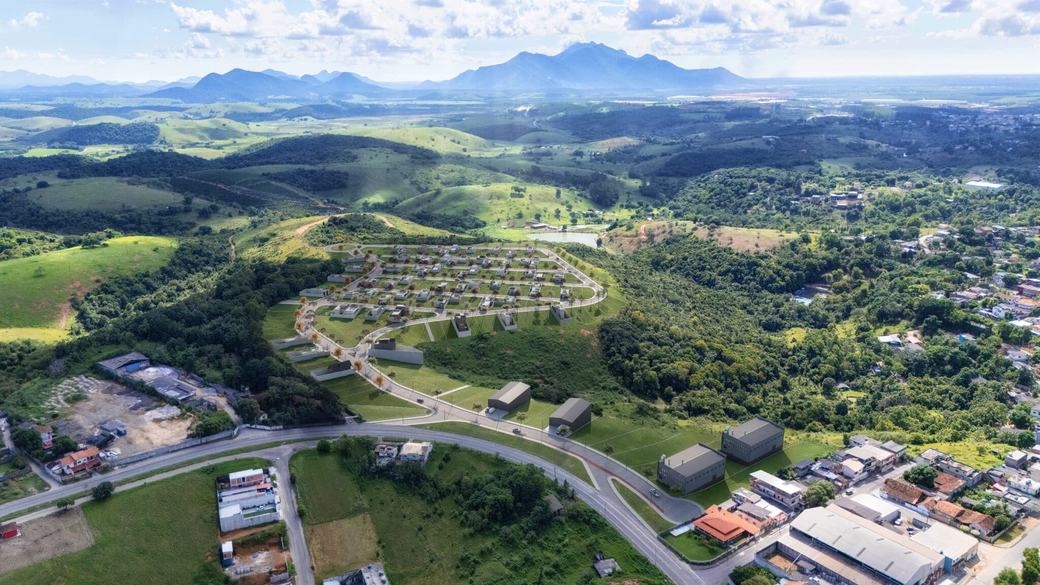 Novo polo urbando da Universal chega a Cariacica com lotes a partir de R$ 787, impulsionando o crescimento urbano e investimentos na região. Foto: Divulgação
