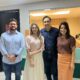 João Resegue, Alê Marques, Ely Blunk e Giselle Alves