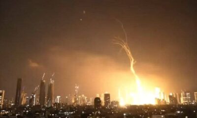 Ataque do Irã foi em resposta aos ataques feitos por Israel. Foto: Reprodução/X/@IRIran_Military