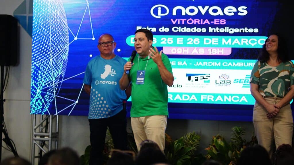 Feira InovaES teve Bruno Lamas de palestrante no último ano. Foto: Divulgação