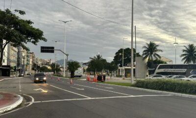Inverno na Praia da Camburi, em Vitória