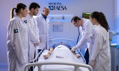 Inscrições abertas para o vestibular medicina FAESA 2026; prova será aplicada presencialmente no campus Vitória. Foto: Alex Gouvea