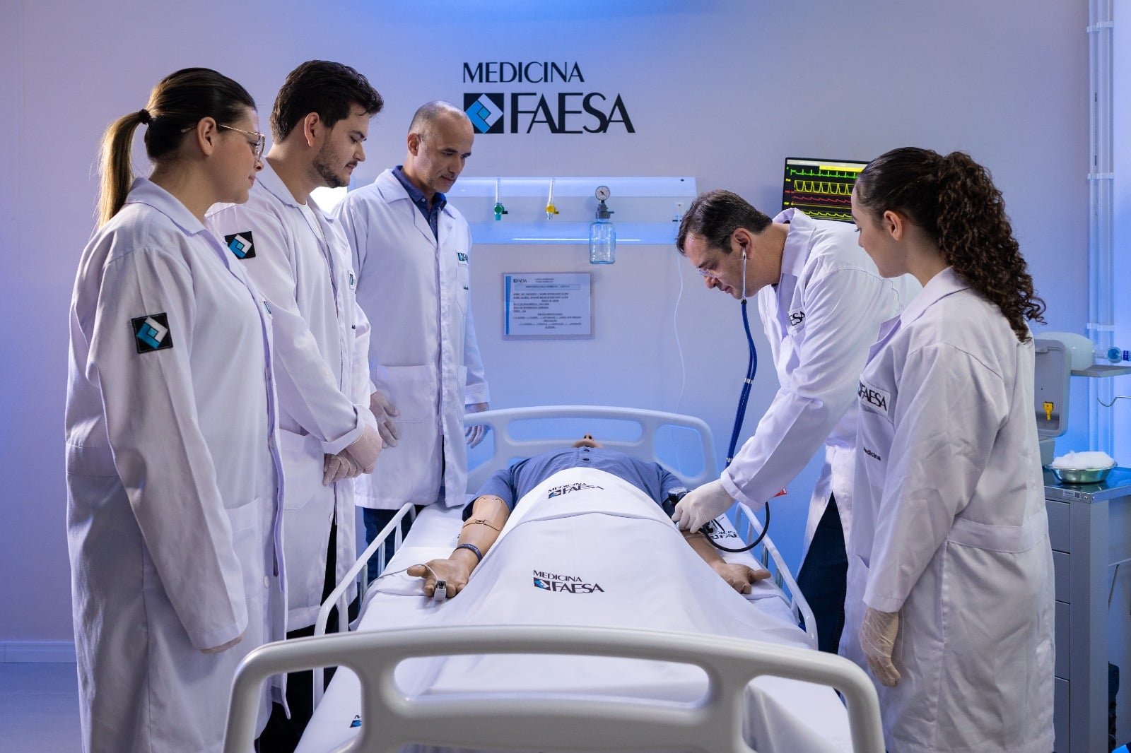 Inscrições abertas para o vestibular medicina FAESA 2026; prova será aplicada presencialmente no campus Vitória. Foto: Alex Gouvea
