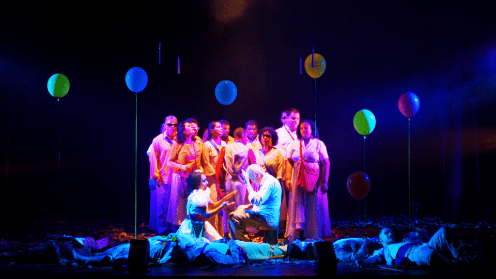 Orquestra Brasileira de Cantores Cegos se apresenta com 16 cantores. Foto: Divulgação