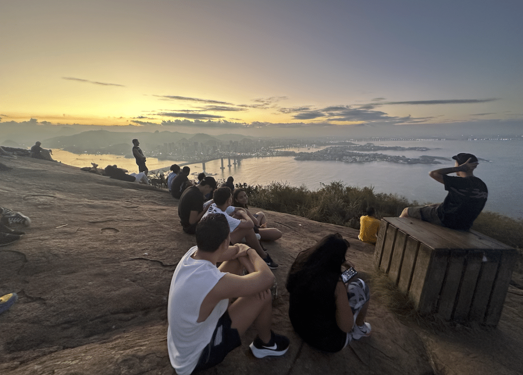 Pôr do Sol no Morro do Moreno