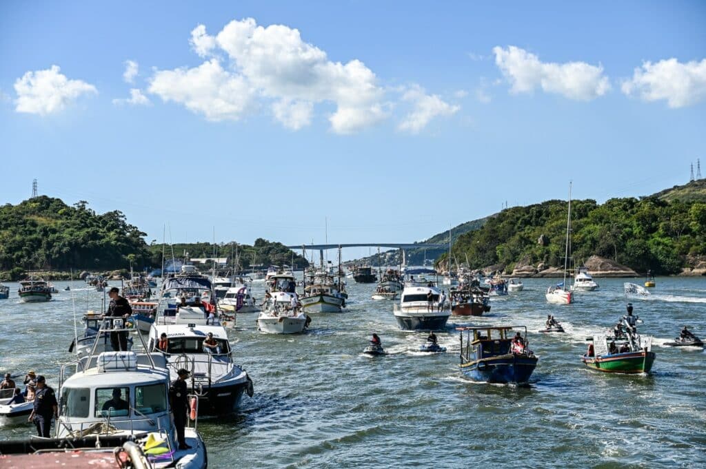 Procissão marítima de São Pedro, em Vitória