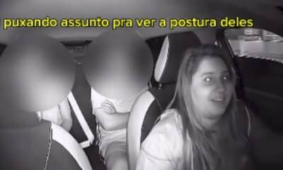 Vídeo mostra motorista de app com medo de assalto em Vitória