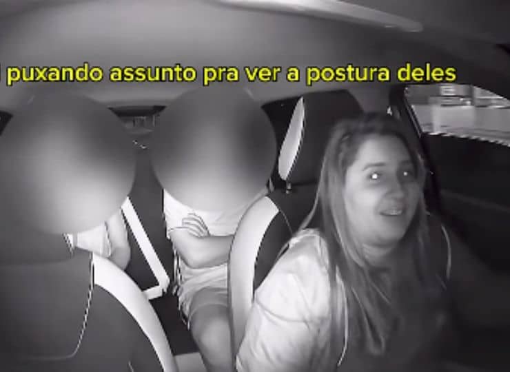 Vídeo mostra motorista de app com medo de assalto em Vitória