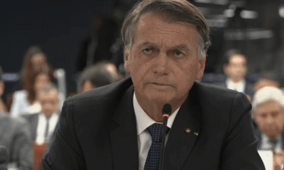 Bolsonaro esteve no depoimento nesta terça-feira. Foto: Reprodução/TV Justiça