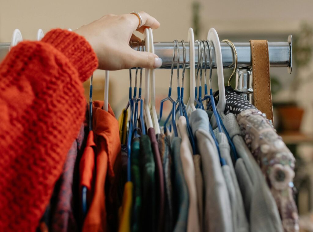 brechó; encontro de brechós; roupas