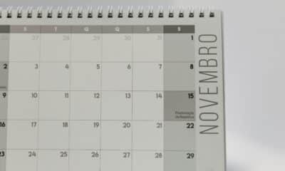 calendário; proximo feriado; novembro