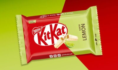 KitKat Limão foi lançado em 2018. Foto: Divulgação