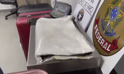 Apreensão de cocaína em fevereiro de 2024, que gerou operação da Polícia Federal