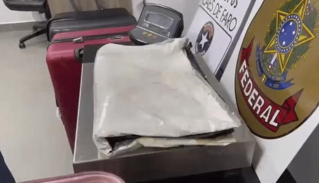 Apreensão de cocaína em fevereiro de 2024, que gerou operação da Polícia Federal