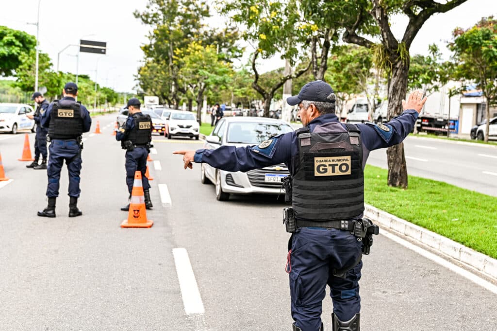 Blitz da Guarda Municipal em Vitória