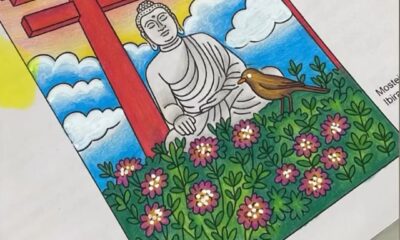 Buda de Ibiraçu vira desenho para colorir no Capixaba Goods