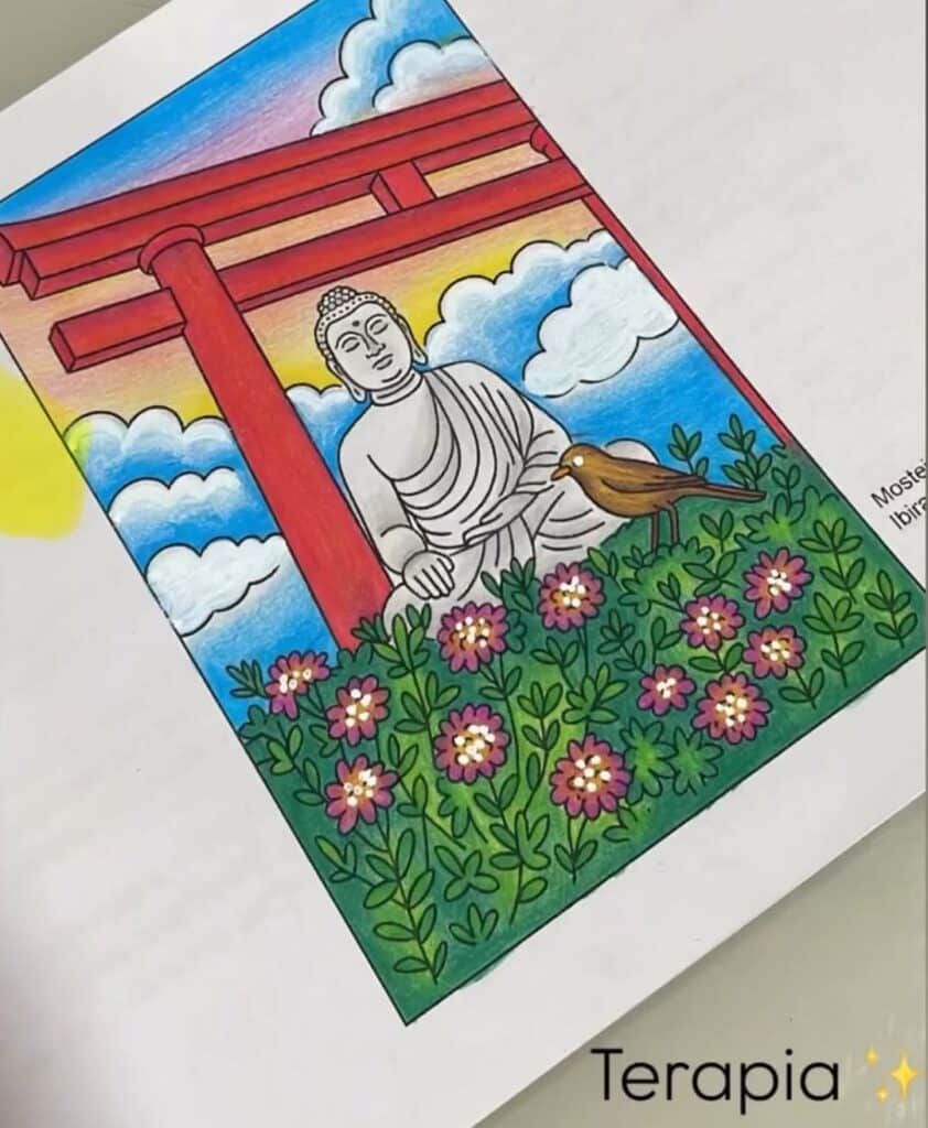 Buda de Ibiraçu vira desenho para colorir no Capixaba Goods