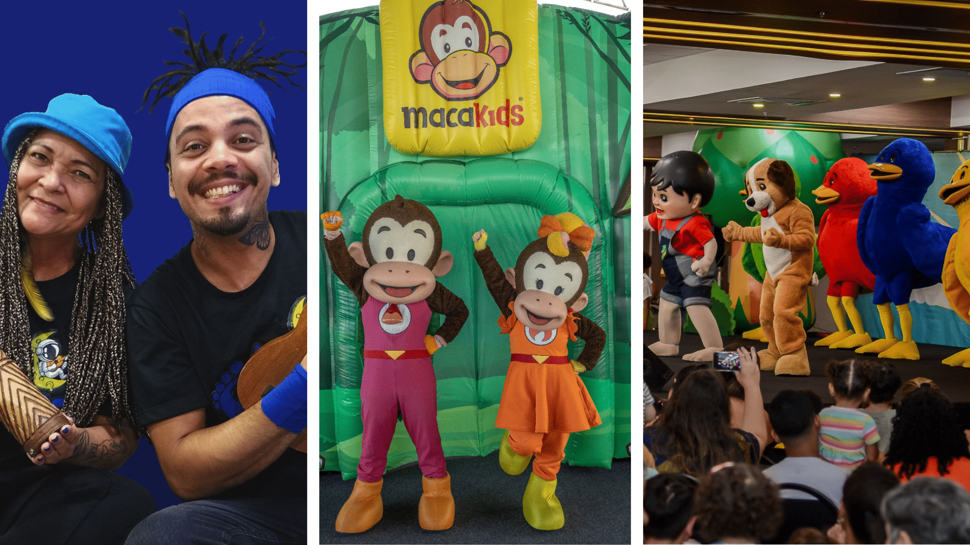 Gratuito e solidário, o Capixabinha Festival transforma o shopping em um grande parque para o público infantil. Foto: Divulgação/ Shopping Boulevard Vila Velha