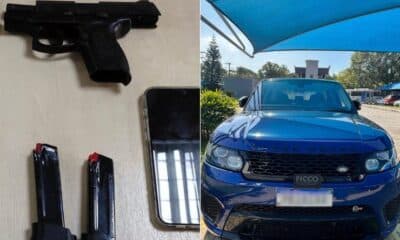 Carro de luxo de R$ 360 mil e arma de fogo são apreendidos em Vitória