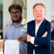 Da esquerda para a direita: Solange Lube, Luciano Pingo, Guerino Balestrassi e Sérgio Borges.