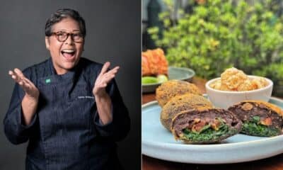 Chef Kátia Barbosa, a criadora do Bolinho de Feijoada