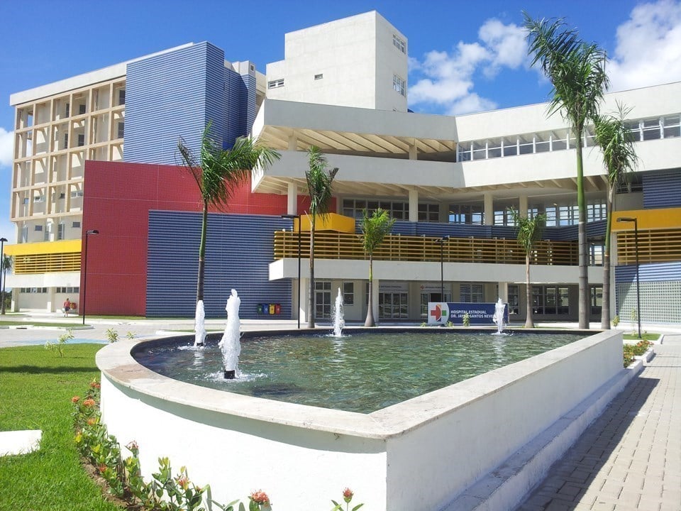 Hospital Estadual Dr. Jayme Santos Neves, na Serra