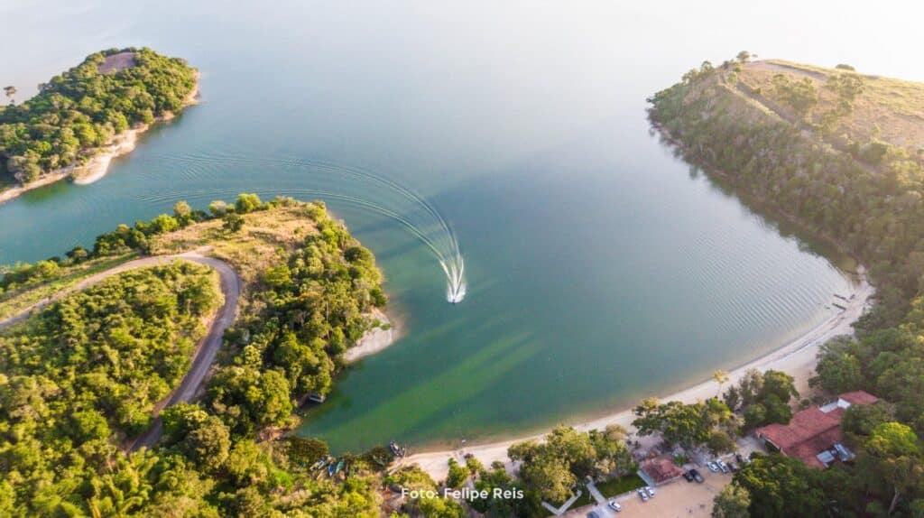 Lagoa Juparanã, em Linhares