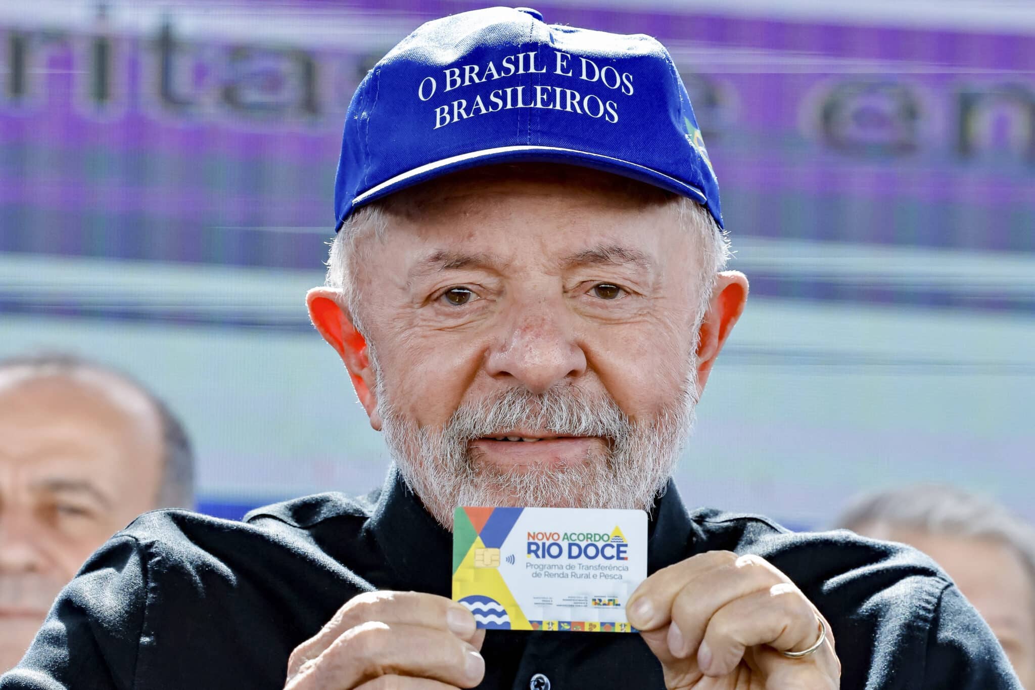 Presidente Lula durante a cerimônia de apresentação dos avanços do Novo Acordo Rio Doce, em Linhares. Foto: Ricardo Stuckert/PR
