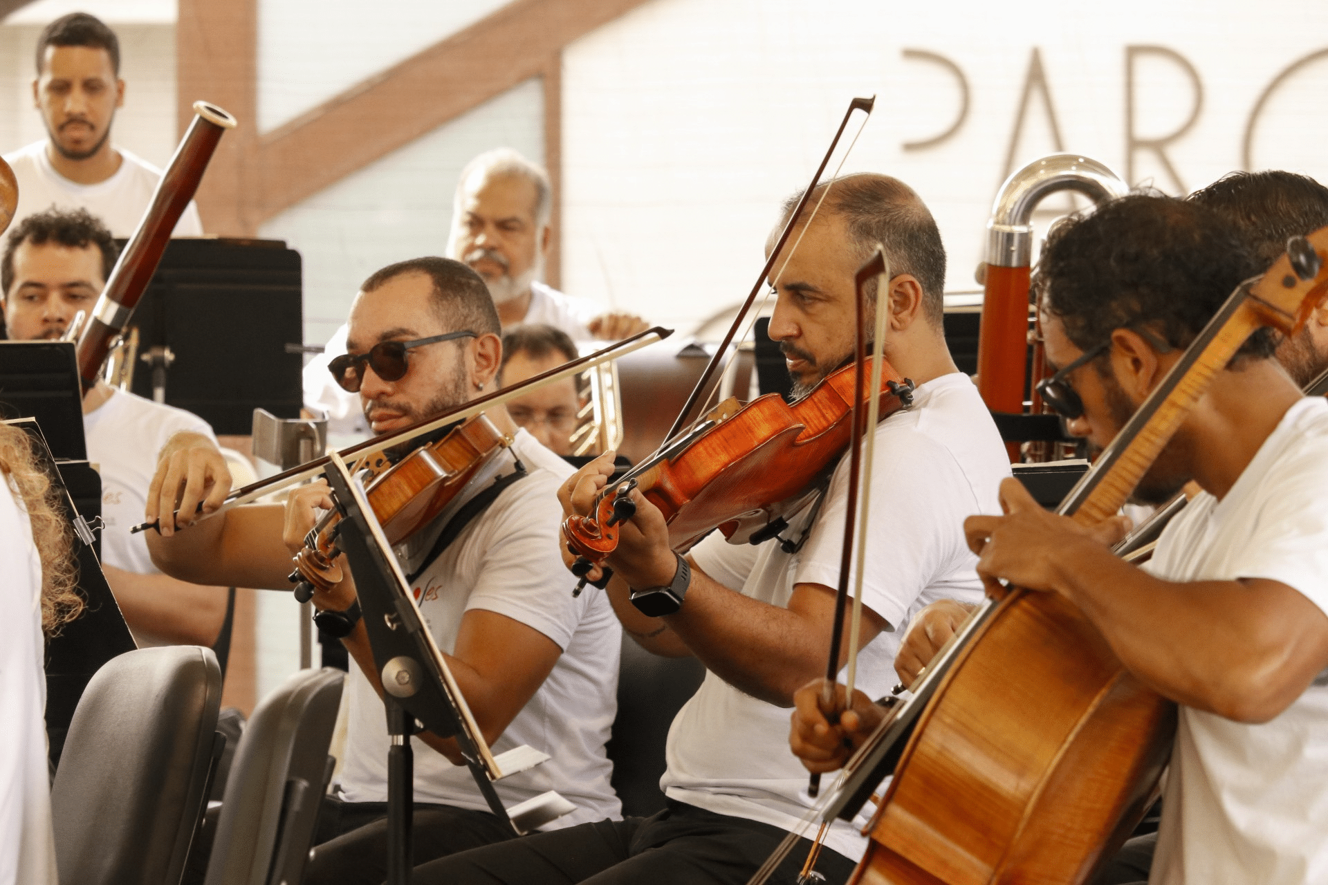A Orquestra Sinfônica do Espírito Santo inicia neste sábado (05) a programação do Festival Parque Aberto. Foto: Divulgação