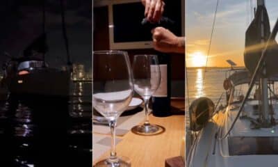 Passeio oferece jantar a bordo, pernoite no veleiro e café da manhã. Roteiro inclui navegação até praia na Curva da Jurema