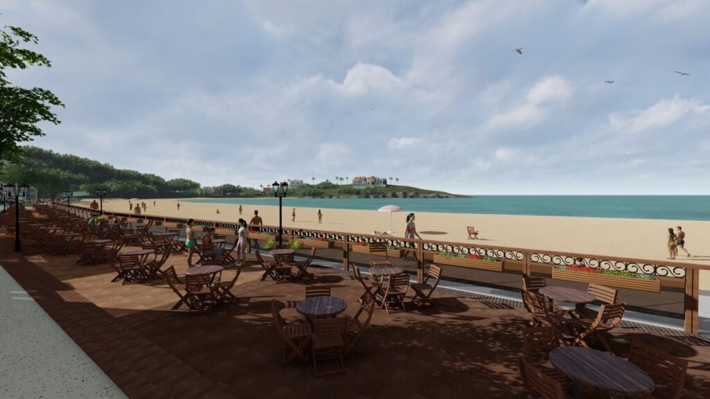 Projeto de revitalização da orla de Meaípe, em Guarapari
