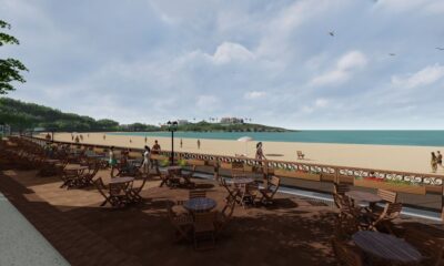 Projeto de revitalização da orla de Meaípe, em Guarapari
