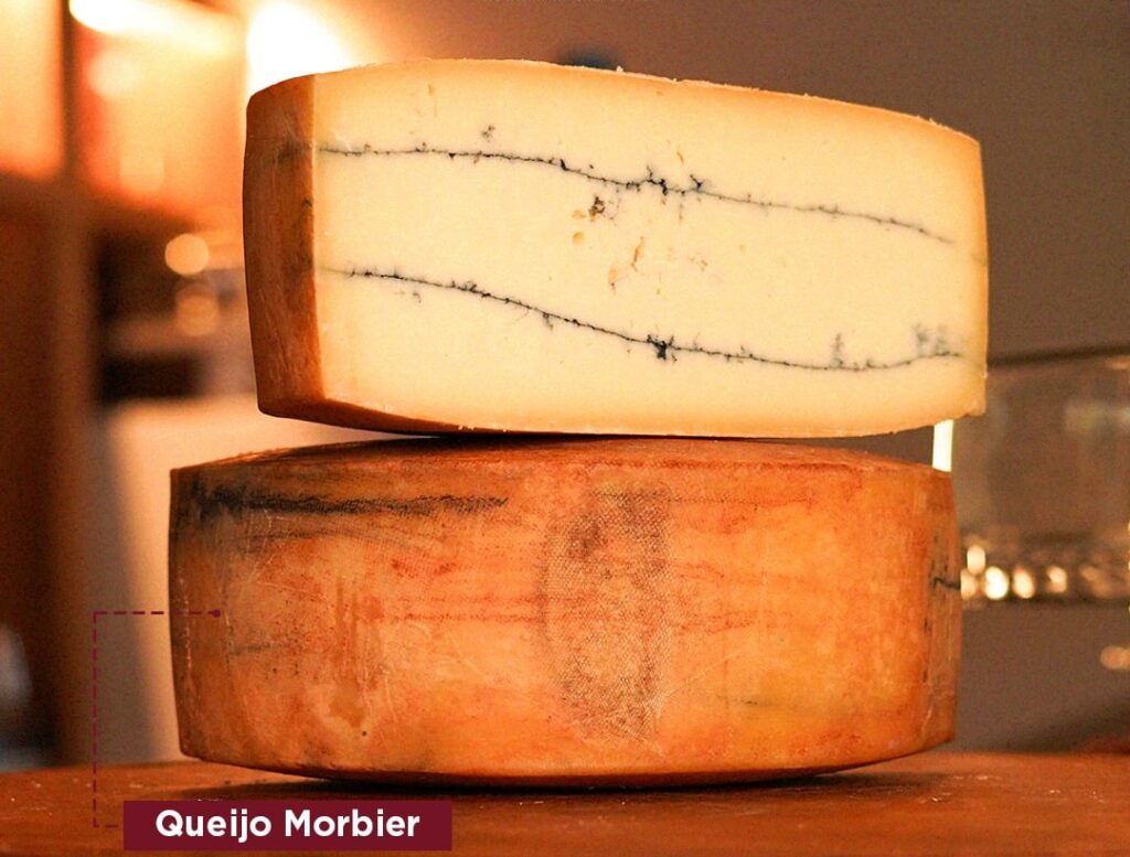 Queijo Morbier da Vila Veneto, em João Neiva