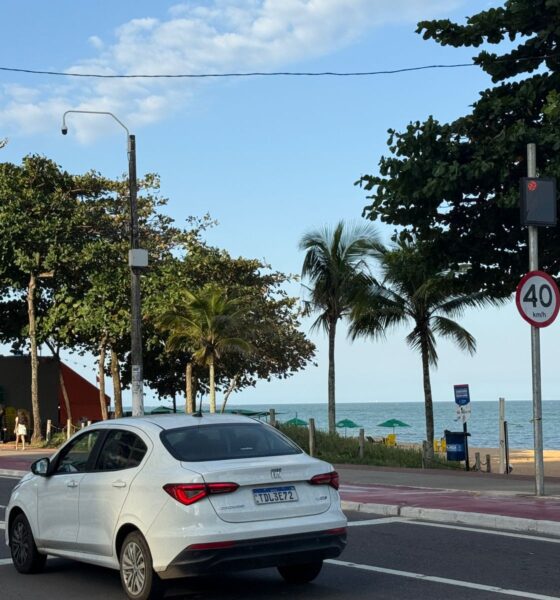 Ao todo, serão seis novos radares em avenidas de Vila Velha. Entre eles, na orla de Itaparica. Foto: Josué de Oliveira