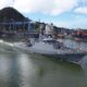 O navio poderá ser visitado com entrada livre e acesso por ordem de chegada pelo portão da VPorts