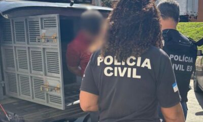 O professor acusado de abuso foi preso em Vila Velha. Foto: Divulgação (PCES)