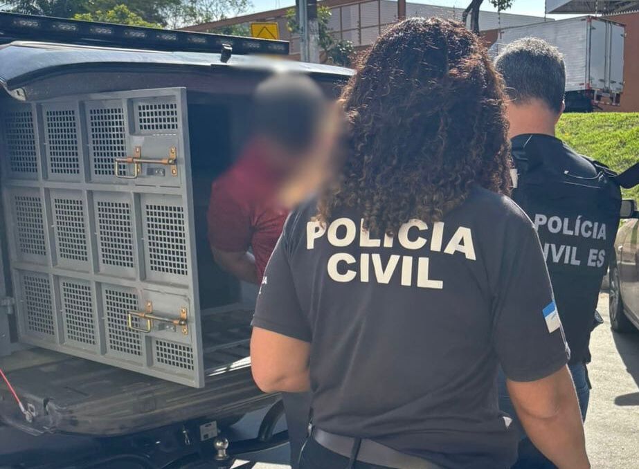 O professor acusado de abuso foi preso em Vila Velha. Foto: Divulgação (PCES)