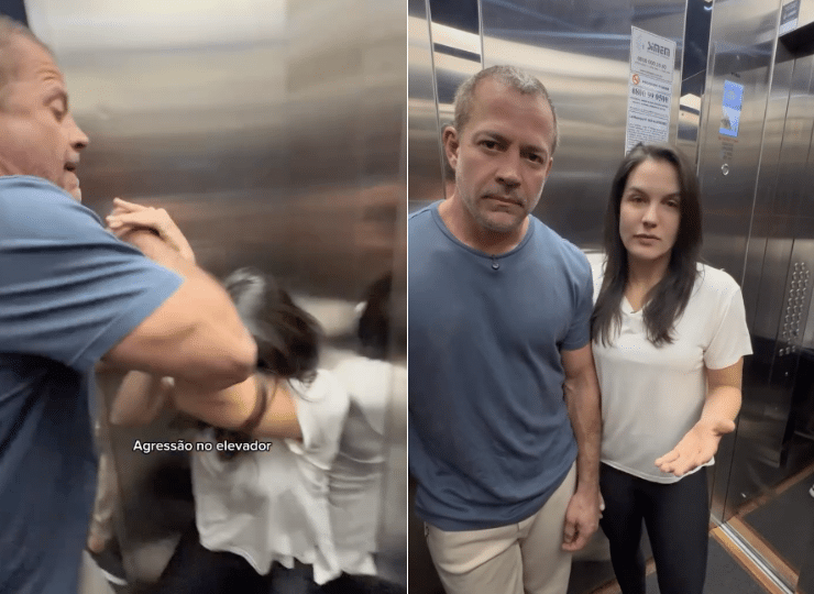 Kyra Gracie e Malvino Salvador destacaram a importância da defesa pessoal. Foto: Reprodução/Instagram
