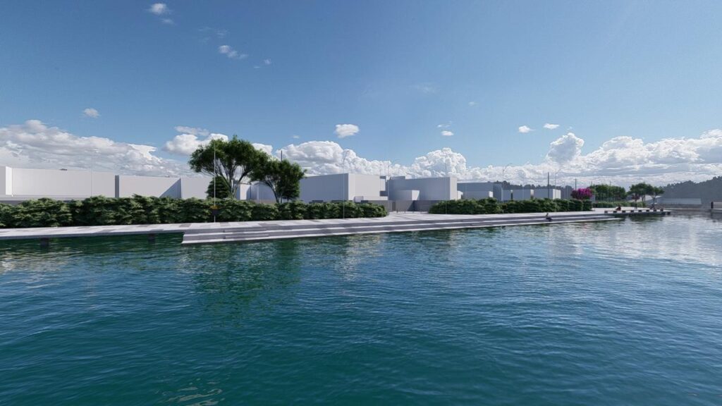 Projeção da nova Orla de Andorinhas, em Vitória. Foto: Divulgação/PMV