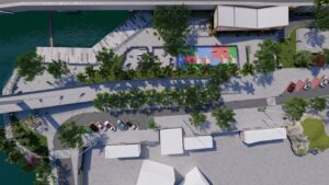 Projeção da nova Orla de Andorinhas, em Vitória. Foto: Divulgação/PMV