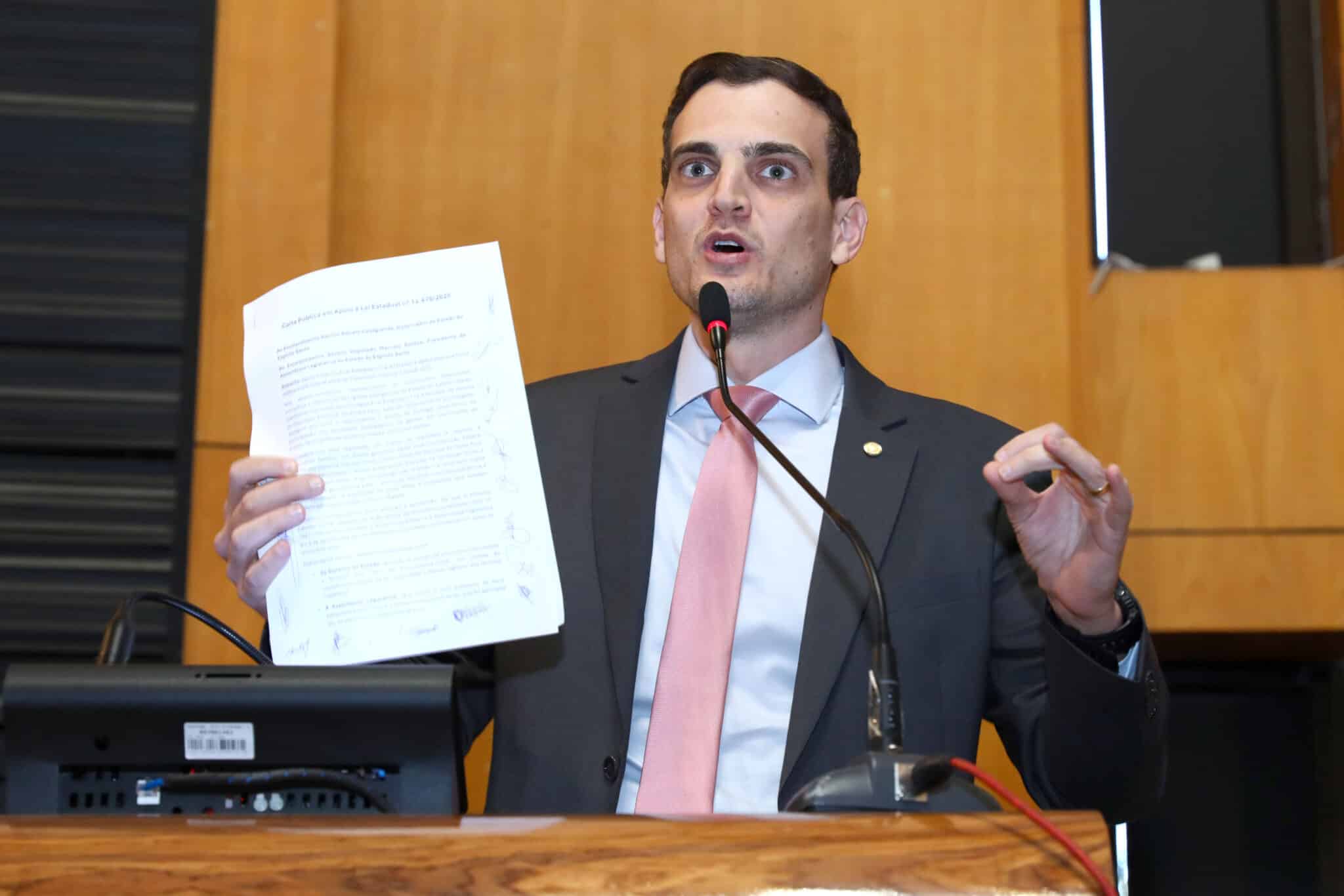 Deputado Alcântaro Filho. Foto: Kamyla Passos/Ales