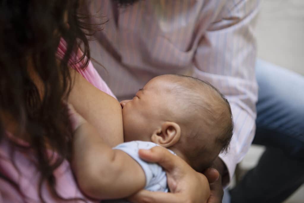 Amamentação de bebê