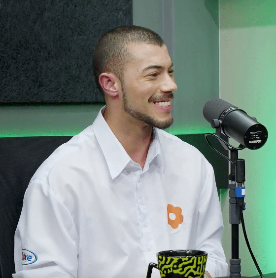André Corteletti, da Fiore, foi o convidado da semana. Foto: Reprodução/Youtube
