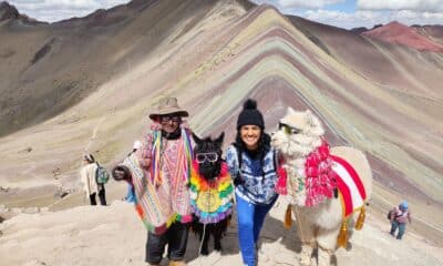 Montanha Colorida do Peru revela um espetáculo natural de cores vibrantes a mais de 5 mil metros de altitude, atraindo turistas e aventureiros de todo o mundo para o coração dos Andes. Foto: Arquivo Pessoal